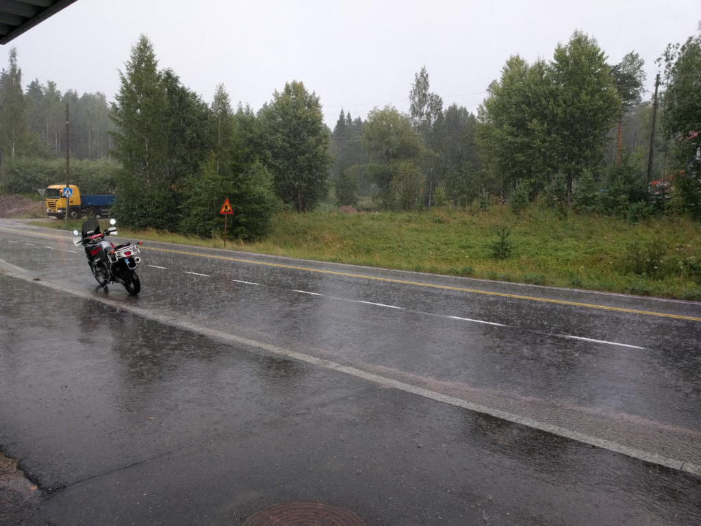 Storm in Nuuksiontie (Espoo)