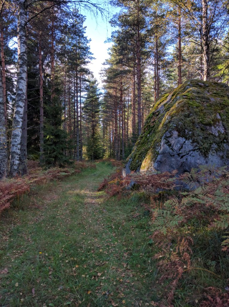 Rock south-west of Keihäsjärvi lake